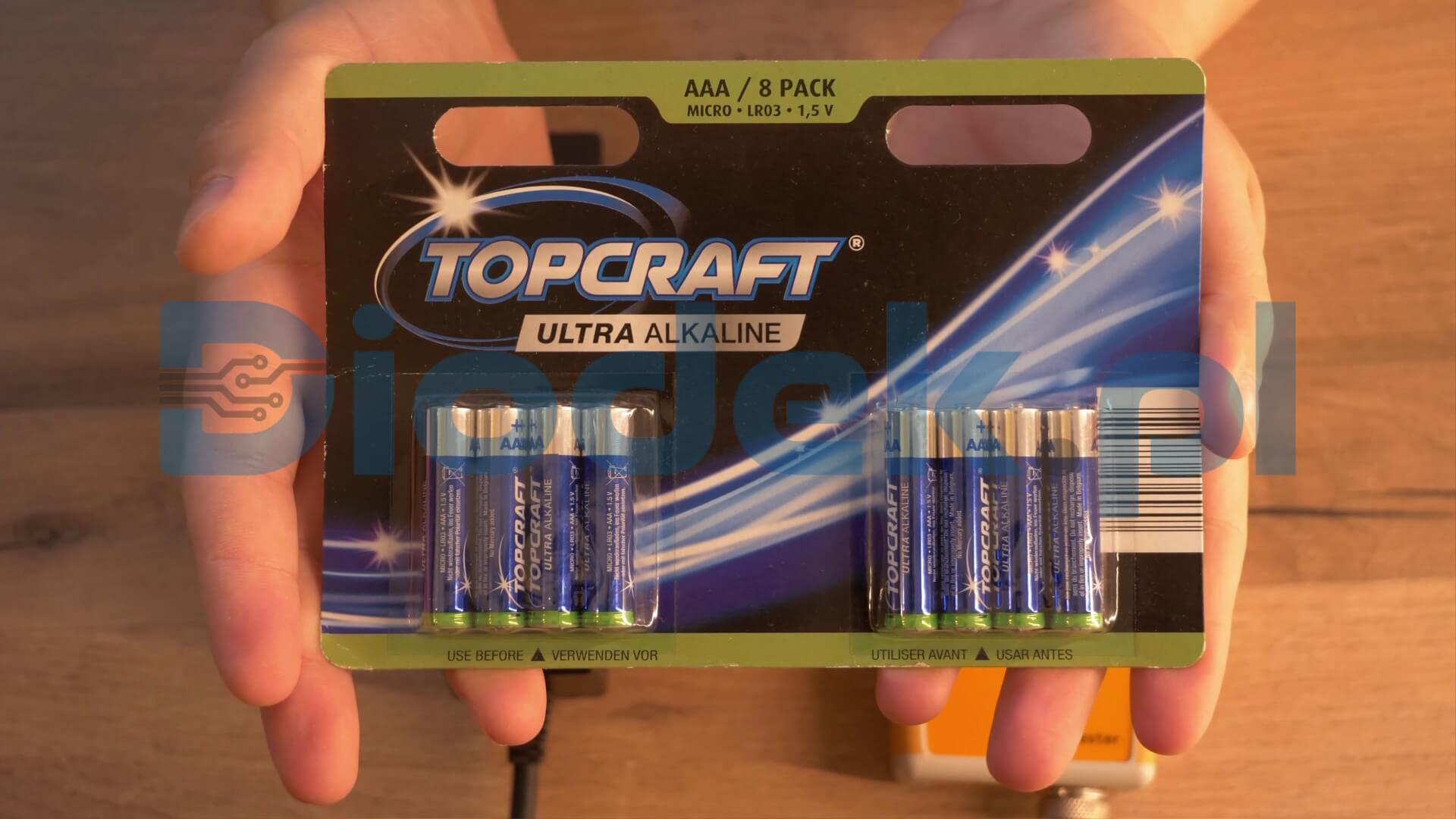 Aldi TOPCRAFT Ultra Alkaline