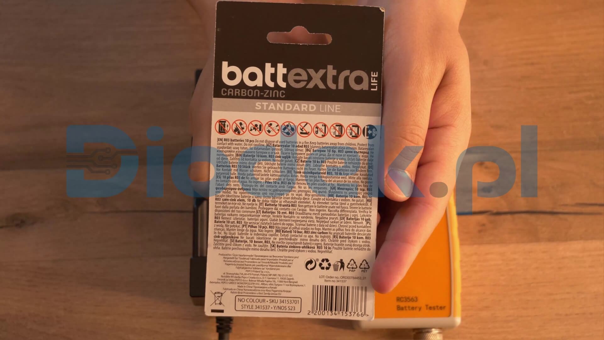 Pepco Battextra Life Carbon-Zinc — zdjęcie 2
